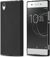 Zwart TPU Siliconen Smartphonehoesje voor Sony Xperia XA1