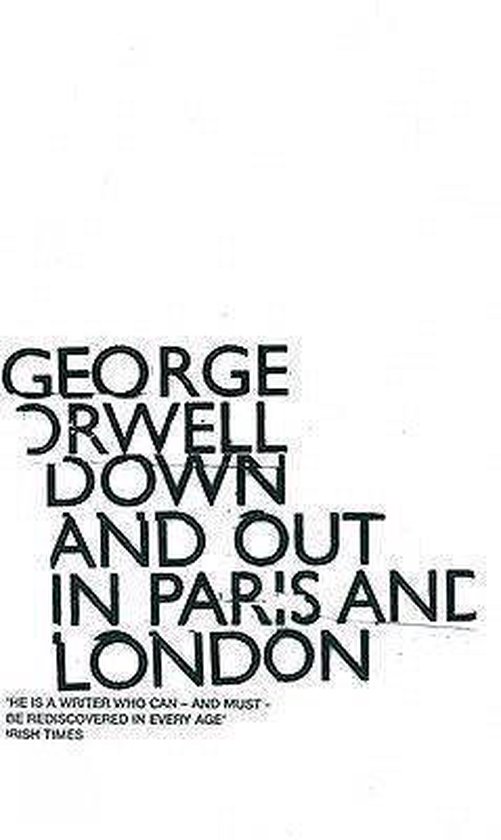 Down And Out In Paris And London - cover