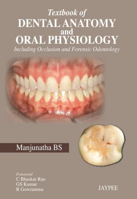 Textbook of Dental Anatomy and Oral Physiology 9789350259955 Manjunatha BS Boeken