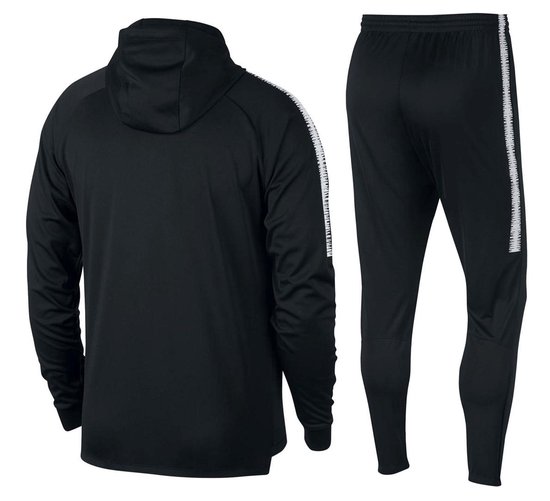 Nike Dry Squad Tracksuit Heren Trainingspak - Maat M - Mannen - zwart/wit |  bol.com