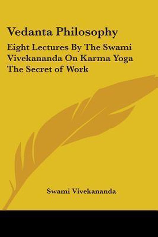 Vedanta Philosophy - cover