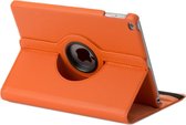 Coque iPad Air 2 orange avec dos renforcé et aimant puissant pour la fonction de veille et de réveil.