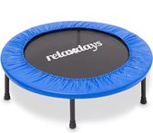relaxdays - trampoline fitness - aérobic - jusqu'à 100 kg - indoor - condition physique