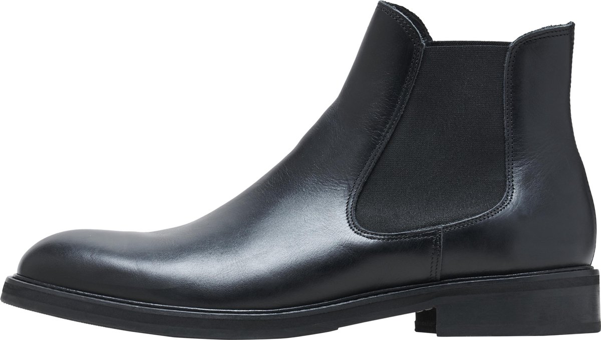 Bestrooi coupon stereo Selected Homme Mannen Chelsea Boots - Black - Maat 45 | bol.com