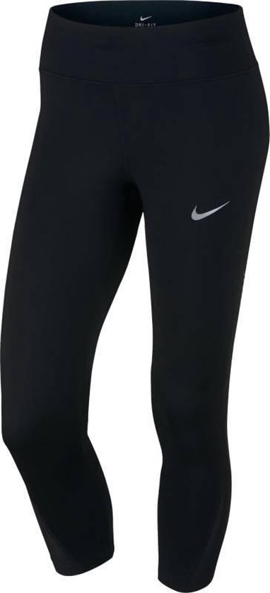 bol.com | Nike Power Running Crop 3/4 Tight Dames Hardloopbroek - Maat M -  Vrouwen - zwart