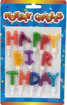 Cosy&Trendy - Happy Birthday letter kaarsjes - mini (set)