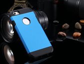 Apple Iphone 5 / 5S Armor achterkant hoesje blauw