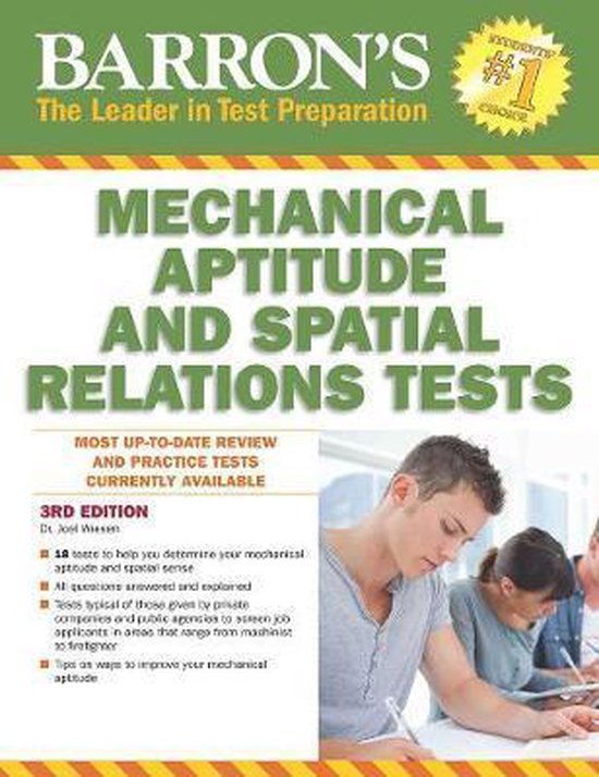 Mechanical Aptitude and Spatial Relations Test 9781438005706 Joel
