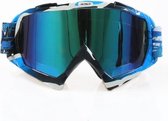 Skibril stoere luxe lens blauw evo frame zwart / blauw N type 12 - ☀/☁
