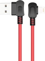 Orico Lightning naar USB laad- en datakabel  2.4A - 1M - Rood