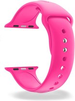 Eyzo Wearablebandje - Siliconen Apple 42 / 44 mm Smartwatch bandje - 1, 2, 3, 4, 5, 6 & SE - Vervangende Horlogeband Roze