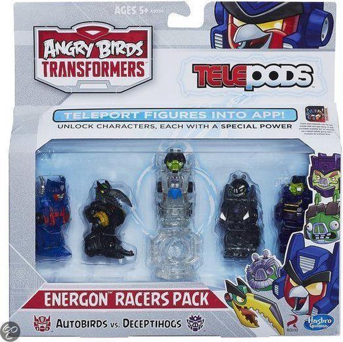 Telepods Angry Birds Transformers Deluxe Multi-Pack - Speelset | bol.com