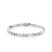 Rebel&Rose armband - Virgin White - 4mm