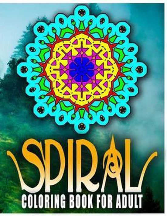 SPIRAL COLORING BOOKS FOR ADULTS Vol.1, Jangle Charm 9781517692896