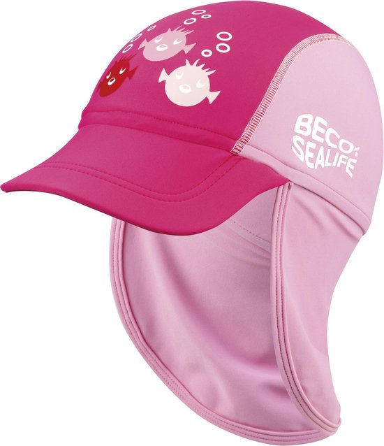 Beco Sealife - Bonnet de soleil enfant - Bonnet de soleil enfant - Rose 2-6 ans