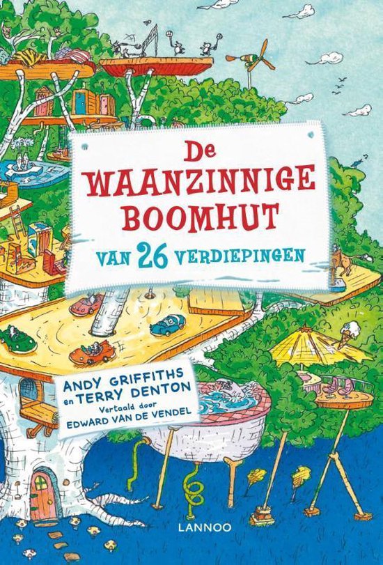 Boekomslag voor De waanzinnige boomhut 2 - De waanzinnige boomhut van 26 verdiepingen