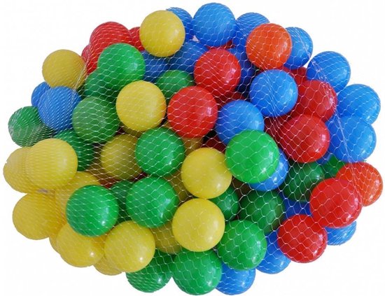 Ballenbakballen, Ballenbak, gekleurde ballen, 1000 stuks | bol.com