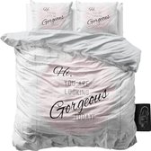 Sleeptime Gorgeous - Dekbedovertrekset - Tweepersoons - 200x200/220 + 2 kussenslopen 60x70 - Taupe