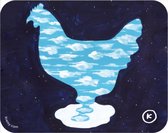 Kamagurka placemat Chicken Magritte