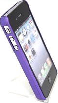 Hard plastic backcase iphone 4 paars