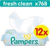 Pampers Fresh Clean - 768 Stuks (12x64) - Babydoekjes