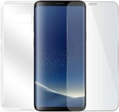 Samsung Galaxy A8 2018 - Beschermingsset - Screenprotector met siliconen hoes