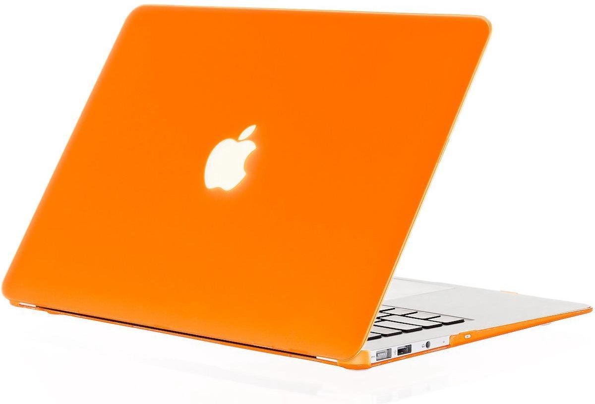 Qatrixx Macbook Retina 12 inch inch Hard Case Cover Laptop Hoes Orange/Oranje