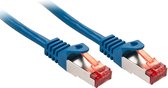 Lindy Cat.6 S/FTP 0.3m netwerkkabel 0,3 m Cat6 S/FTP (S-STP) Blauw