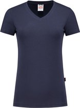 Tricorp T-shirt V Hals Slim Fit Dames 101008 Ink - Maat XL