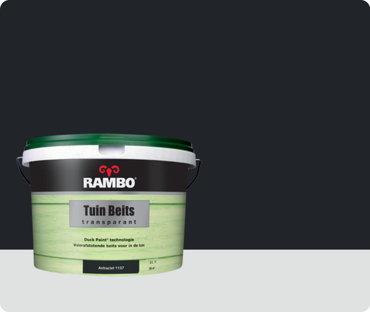 Rambo Tuin 5 liter - Antraciet bol.com
