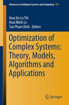 Advances in Intelligent Systems and Computing 991 - Optimization of Complex Systems: Theory, Models, Algorithms and Applications