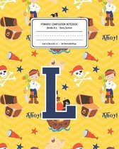 Primary Composition Notebook Grades K-2 Story Journal L