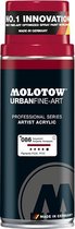 Molotow Urban Fine Art Acryl Spray: Bordeaux - 400ml spuitbus voor canvas, plastic, metaal, hout etc.