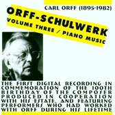 Nikolaus Lahusen - Orff Schulwerk Volume 3: Piano Music (CD)