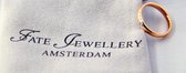 Fate Jewellery Ring FJ151 - 19mm - Roséverguld met Zirkonia Kristal