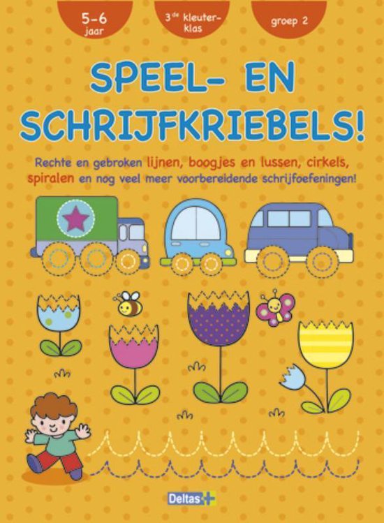 Cover van het boek 'Speel- en schrijfkriebels / 5-6 jaar'