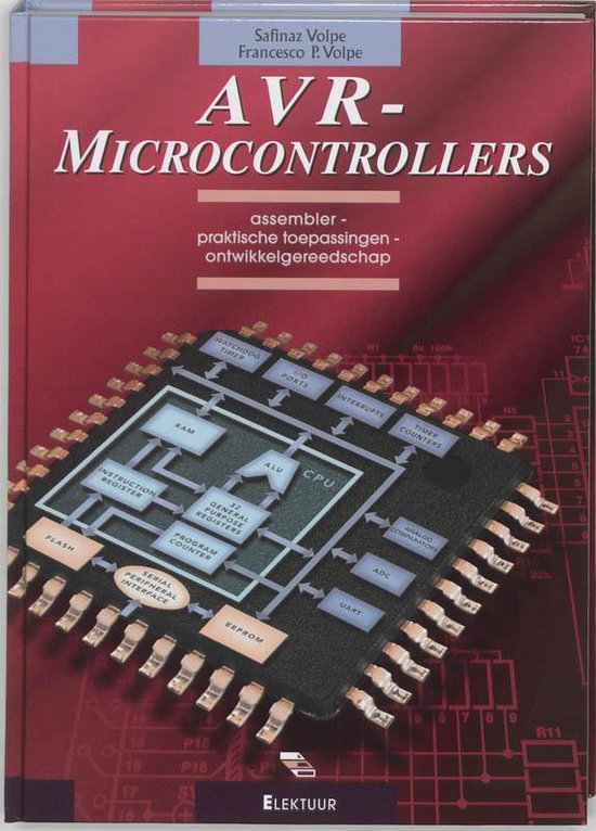 Cover van het boek 'AVR-microcontrollers + CD-ROM' van S. Volpe en Francesco P. Volpe