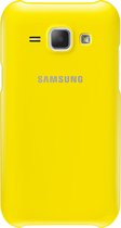 Samsung Backcover hoesje voor Samsung Galaxy J1 - Geel