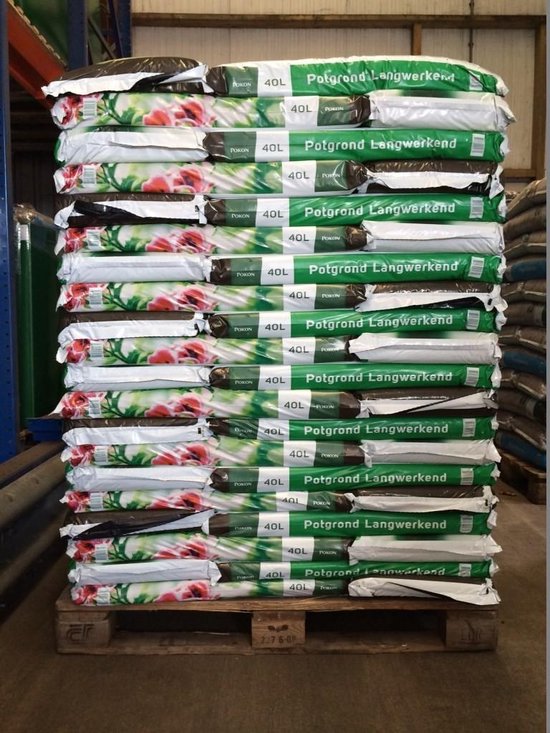 Pokon Pallet Potgrond langwerkend 40 liter bol