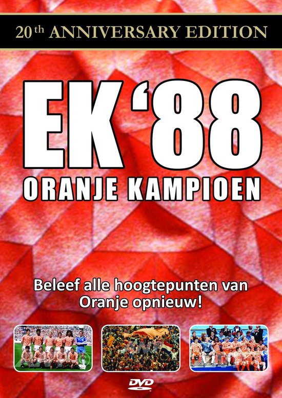 Cover van de film 'Ek '88 Oranje Kampioen'