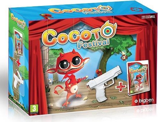 schijf monster Onderhandelen Cocoto Festival + Gun Wii | Games | bol.com