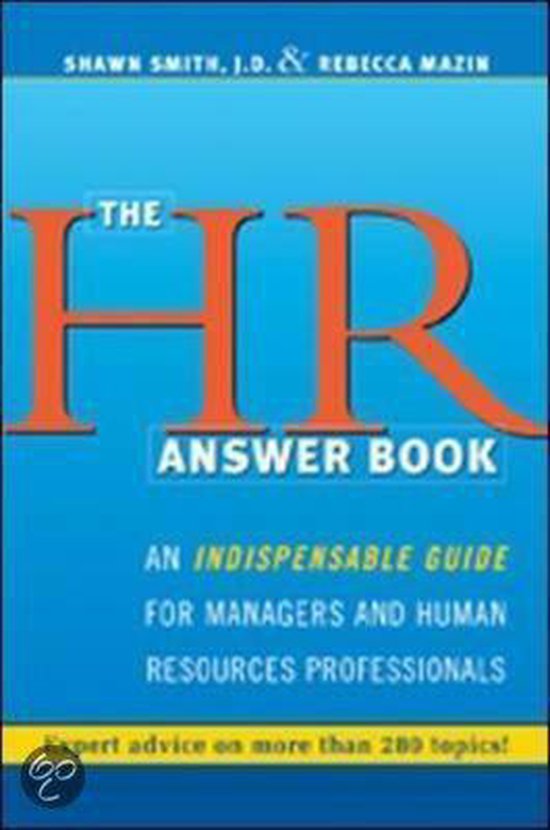 The Hr Answer Book