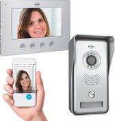 ELRO DV447WIP IP Video Deur Intercom - met 7 inch kleurenscherm - Color Night Vision - Bekijken en communiceren via App