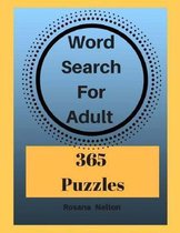 Word Search For Adult 365 Puzzles