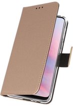 Bestcases Pasjeshouder Telefoonhoesje Huawei Y9 (2019) - Goud