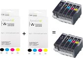 Improducts® Inkt cartridges - Alternatief Canon PGI-5 / CLI-8 10 box