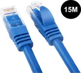 Netwerkkabel - RJ45 - blauw - 15 m