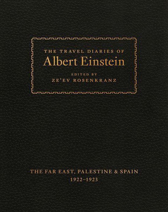 The Travel Diaries of Albert Einstein - cover