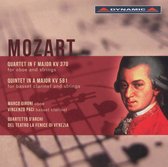 Marco Gironi, Vincenzo Paci, Quartetto D'Archi Del Teatro La Fenice Di Venezia - Mozart: Quartet In F Major/Quintet In Major (CD)