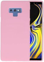 Bestcases Color Telefoonhoesje - Backcover Hoesje - Siliconen Case Back Cover voor Nokia 7.1 - Paars